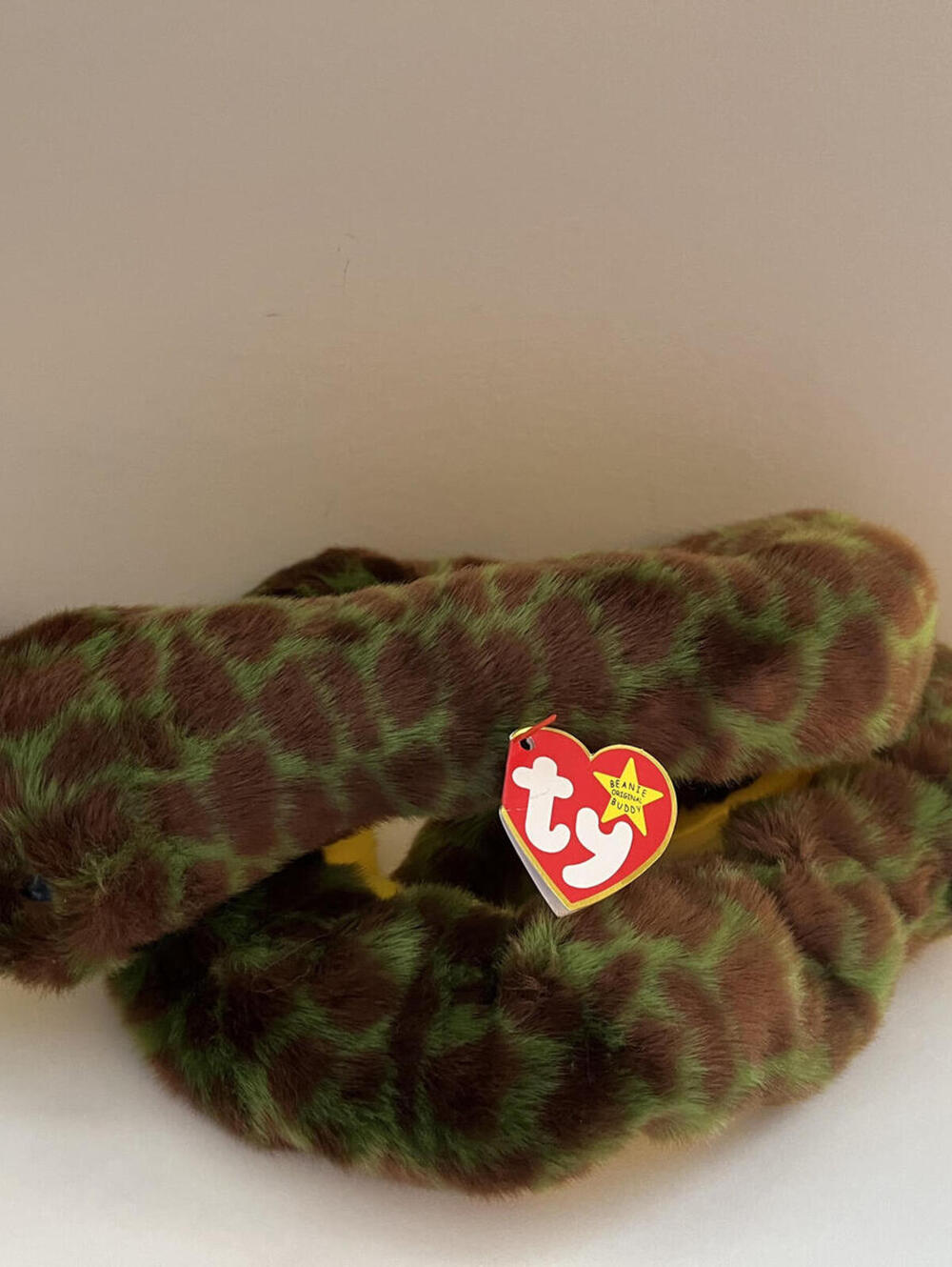 Ty Beanie Buddy “Slither” the Snake (10 inch - 47 inches when stretched)